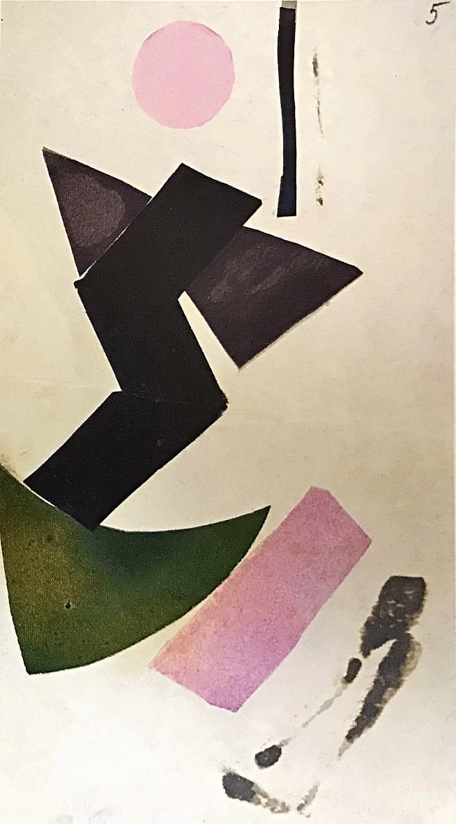 Composizione non oggettiva, 1915